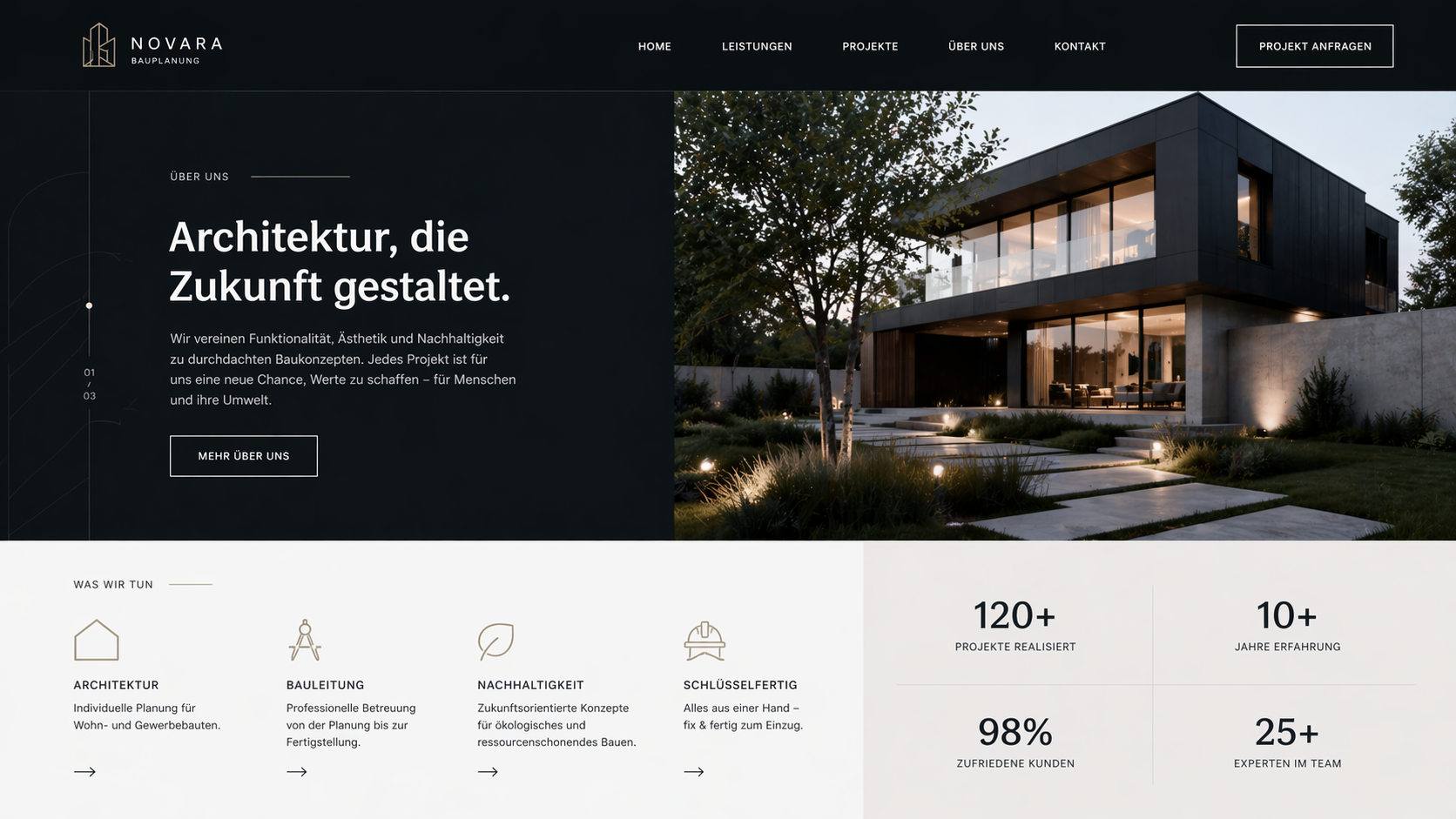 Ruhig, klar und modern